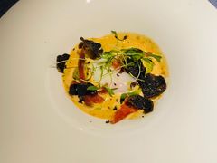 红心温泉蛋配伊比利亚火腿黑松露-弦月窗LUNETTE BY AMANDA(复兴路店)