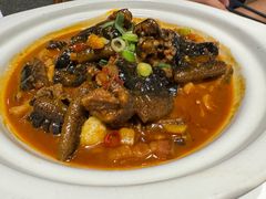 土黄鳝烧咸肉-寿州大饭店·餐厅