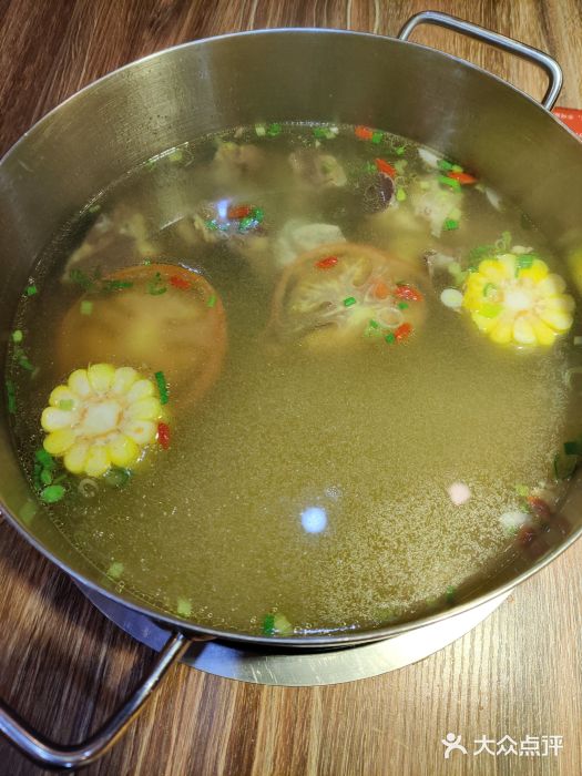 牛缘村·贵州黄牛肉火锅(西善桥店)骨汤汤底图片