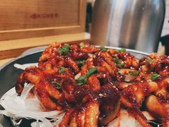 炒鱿鱼-姜虎东白丁烤肉(虹桥天地店)