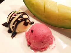 餐后冰淇淋、水果-元祖 铁板烧牛排 Misono(大阪店)