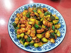 酱爆鸡丁-北大地皖峰饭馆