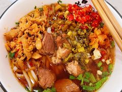 原汤肉丝粉-老长沙原汁原味粉馆(韭菜园店)