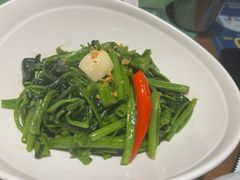 桑巴酱炒空心菜-帕蓝·暹罗料理(大学路店)