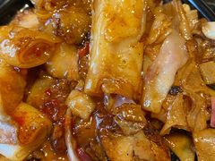 猪颈肉炒猪肠粉-新兴·金羊座·粤菜点心(乐峰店)