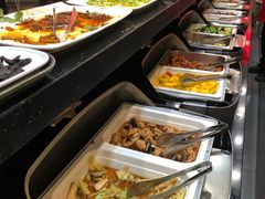 自助取餐区-素德轩素食餐厅(东港店)