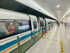 -龙阳路磁悬浮列车总站-停车场