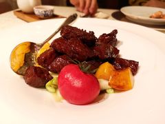 黑金雪花牛肉粒-上海和平饭店龙凤厅 Dragon Phoenix