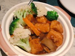 日式花菇豆腐煲-T館·花园艺术餐厅