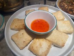 香煎鱼饼-淘米捞·米汤脆鲩鱼火锅(福田皇岗店)