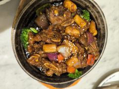 石板牛仔骨-小菜园新徽菜(合肥瑶海万达店)