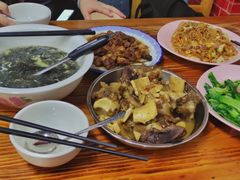 油渣炒时蔬-老兵牛蹄店(下沙店)