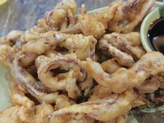 椒盐鱿鱼须-贞姨美食·老字号海鲜大排档