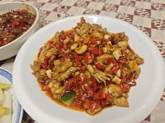嫩豆腐烧牛蛙-老三样·旧食新味(万寿宫店)