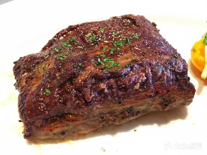 果木烤雪花牛排