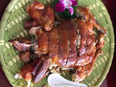 失传菜脆皮糯米鸡-水乡人家私房菜(逢简店)