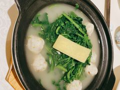 西洋菜煲鲮鱼丸-维园悦谱·海派家常菜(乌鲁木齐南路店)