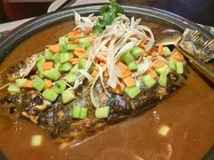 -探鱼·鲜青椒爽麻烤鱼(番禺万达店)