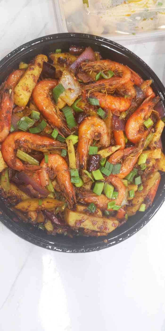 牛肉爆大虾(花果园店)-"超喜欢吃他家的牛肉爆大虾,分量很足,味道.