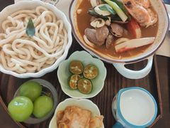 冬阴功汤海鲜乌冬面-小银家日式简餐(中信丹阳花园店)
