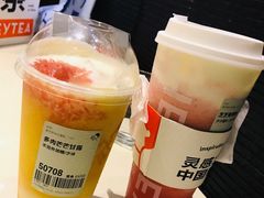 芝士莓莓桃-喜茶(东莞汇一城店)