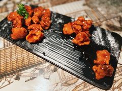 雪花糖醋里脊-绿茶餐厅(北京凤凰汇店)