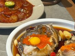 -草家酱蟹炭火烤肉店(珲春南路一店)