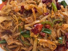 酸白菜粉条炒肉-老磨油饼(高陵店)