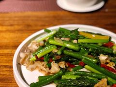 芦笋炒螺片-肴约·花园式餐厅(湖里店)