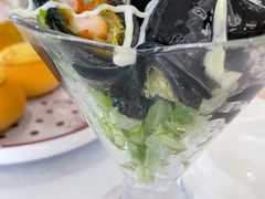 黑米鱼香脆虾肠-龙悦湾酒家·八阵鱼生·渔人码头店