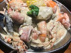 手抓海鲜蒜香奶油味-仓库南洋海鲜小排档(柳河路店)