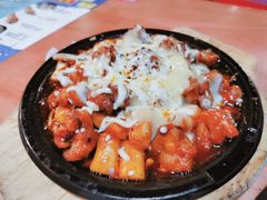 铁板芝士鸡肉-肥肥虾庄·金牌油焖大虾(杨园滨江时代walk店)