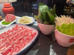 鲜金针菇-京门老爆三·铜锅涮肉 爆肚(芳群园店)