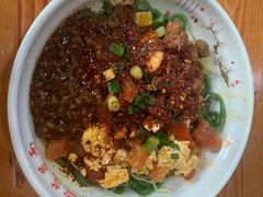 特色三合一-手擀菠菜面(西康路店)