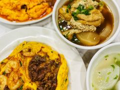 滑蛋牛肉虾仁饭-有章牛杂(石厦店)