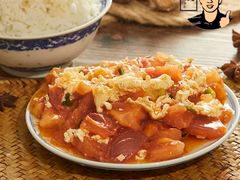 番茄炒蛋饭-阿文夜市豆浆油条(临潼路店)