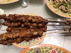 烤羊肉串-烤肉季饭庄