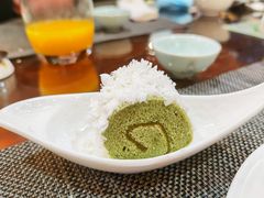抹茶蛋糕卷-大佛寺高级素食自助餐厅