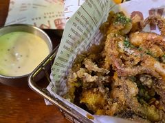 酥炸鱿鱼-MR.ROCKY洛奇先生RESTAURANT&BAR(宝安壹方城店)