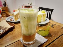 蜜桃抹茶欧蕾-野路甜点铺(松柏路店)