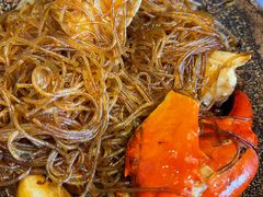 黑胡椒肉蟹粉丝煲-新加坡泰国村酒楼(五角场店)
