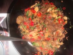 小炒黄牛肉-小隐人家(乐松店)