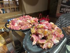 烤羊腿-柿子树炭烤羊腿(金台路店)
