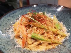 芝士蘑菇鲜虾意大利面-BE BRIGHT KITCHEN(正佳广场店)