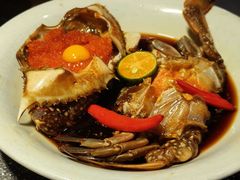 -草家酱蟹炭火烤肉店(珲春南路一店)