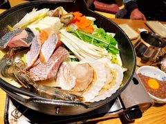 海鲜豪华寿喜锅-ジャンボ釣船 つり吉(新世界店)