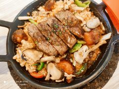 炙烤澳洲西冷牛排铁锅饭-必胜客(江南时代广场店)