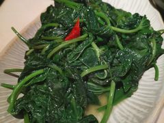 炝炒地瓜叶-山石榴·贵州菜(丰盛里店)