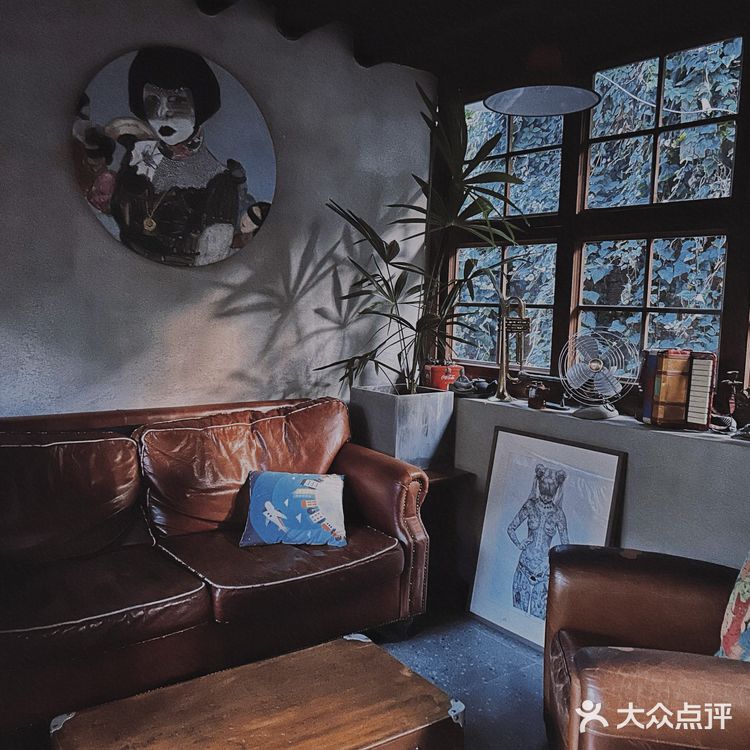 束河古镇复古咖啡店📸-虎牙咖啡馆