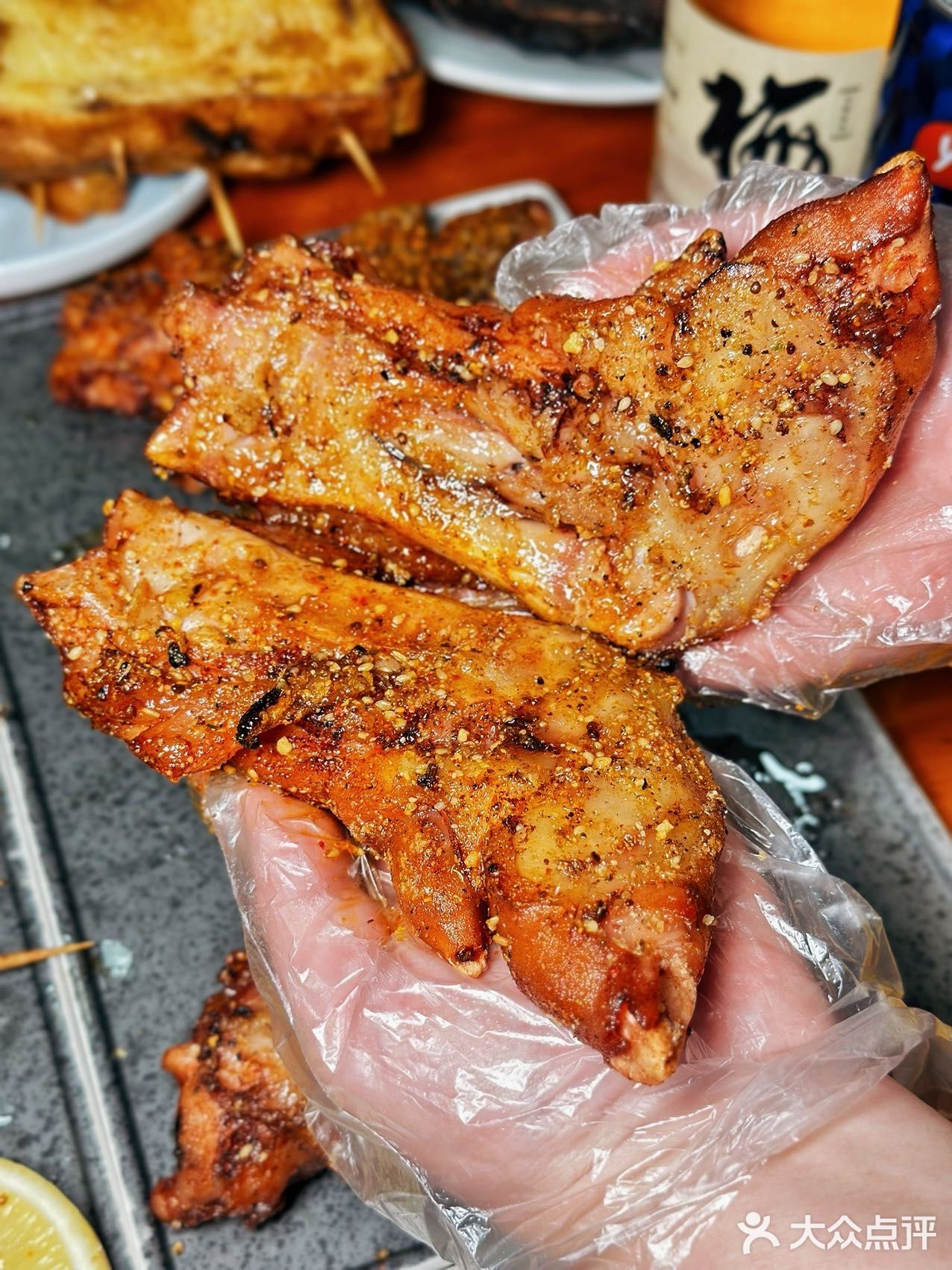 啊啊啊～来自鹤岗的烤猪蹄子都给我来吃‼️